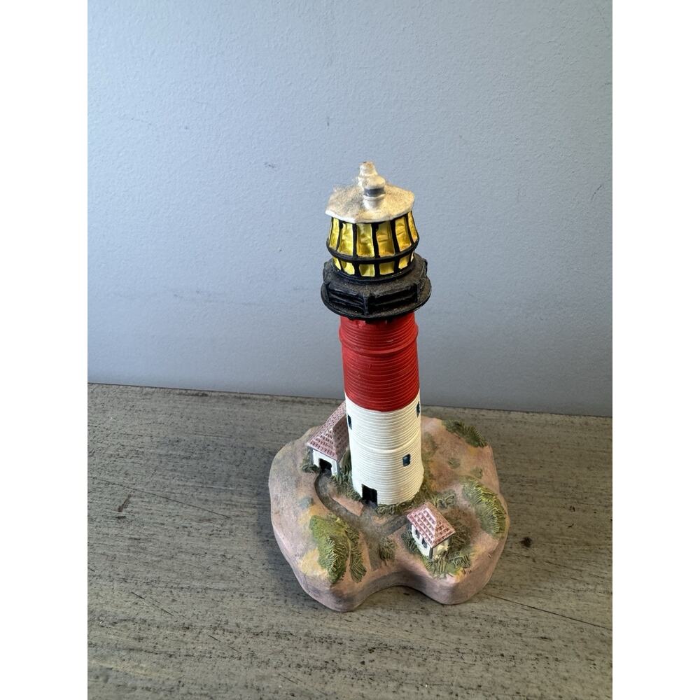 Spooniques Barnegat Light Lighthouse Figurine Statue #009127 Coastal Decor